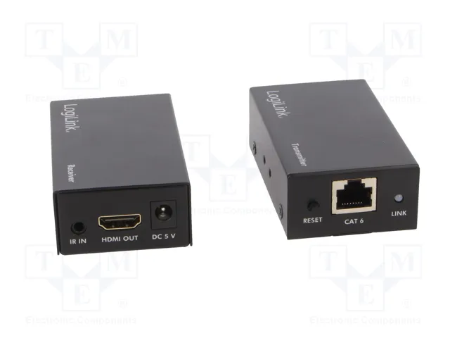 LOGILINK Extender HDMI a través de Ethernet de 60m