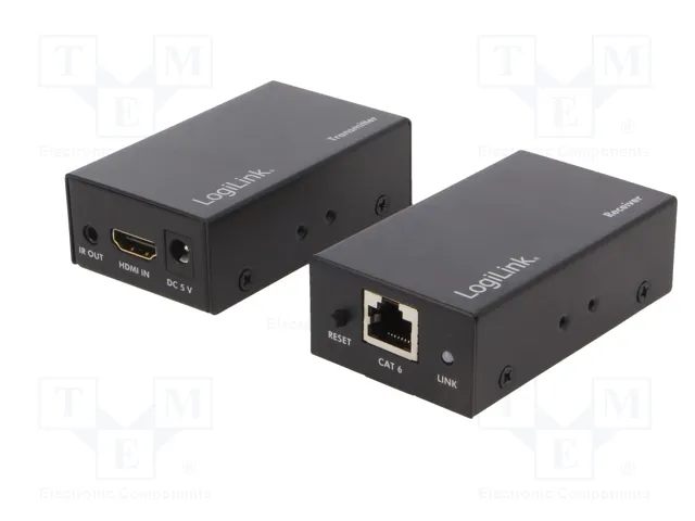 LOGILINK Extender HDMI a través de Ethernet de 60m