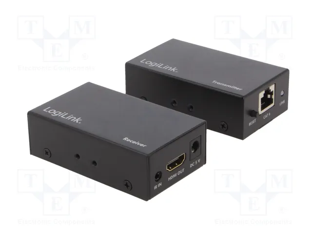 LOGILINK Extender HDMI a través de Ethernet de 60m