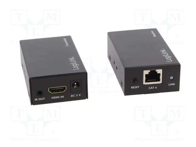 LOGILINK Extender HDMI a través de Ethernet de 60m