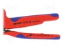KNIPEX Crimpadora para terminales de cable y conectores sin aislar 4,8 mm y 6,3 mm