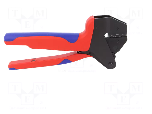 KNIPEX Crimpadora para terminales de cable y conectores sin aislar 4,8 mm y 6,3 mm KNIPEX Crimpadora para terminales de cable y conectores sin aislar 4,8 mm y 6,3 mm