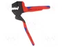 KNIPEX Crimpadora para terminales de cable y conectores sin aislar 4,8 mm y 6,3 mm