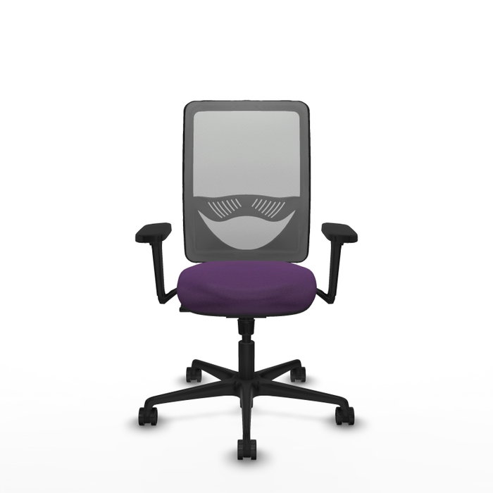 PIQUERAS Y CRESPO Silla de oficina Zulema con mecanismo Sincro, Morado y Gris PIQUERAS Y CRESPO Silla de oficina Zulema con mecanismo Sincro, Morado y Gris