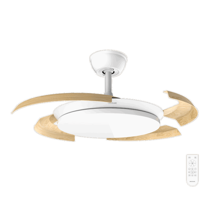 Cecotec Aero 4500 Puzzle Invisible White&LightWood Cecotec Aero 4500 Puzzle Invisible White&LightWood