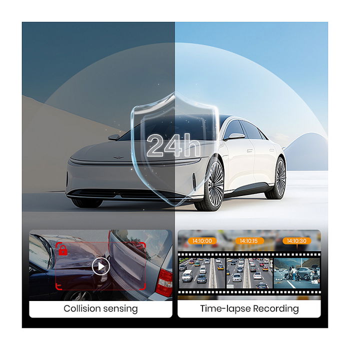 Imou T800 DVR Grabador de Coche 4K Ultra HD 3840x2160, CMOS 1/2.9", Visión 136°, Sensor G, H.265, WiFi, USB-C - Negro Imou T800 DVR Grabador de Coche 4K Ultra HD 3840x2160, CMOS 1/2.9", Visión 136°, Sensor G, H.265, WiFi, USB-C - Negro