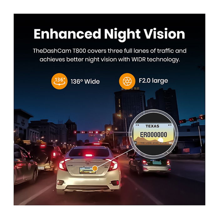 Imou T800 DVR Grabador de Coche 4K Ultra HD 3840x2160, CMOS 1/2.9", Visión 136°, Sensor G, H.265, WiFi, USB-C - Negro Imou T800 DVR Grabador de Coche 4K Ultra HD 3840x2160, CMOS 1/2.9", Visión 136°, Sensor G, H.265, WiFi, USB-C - Negro