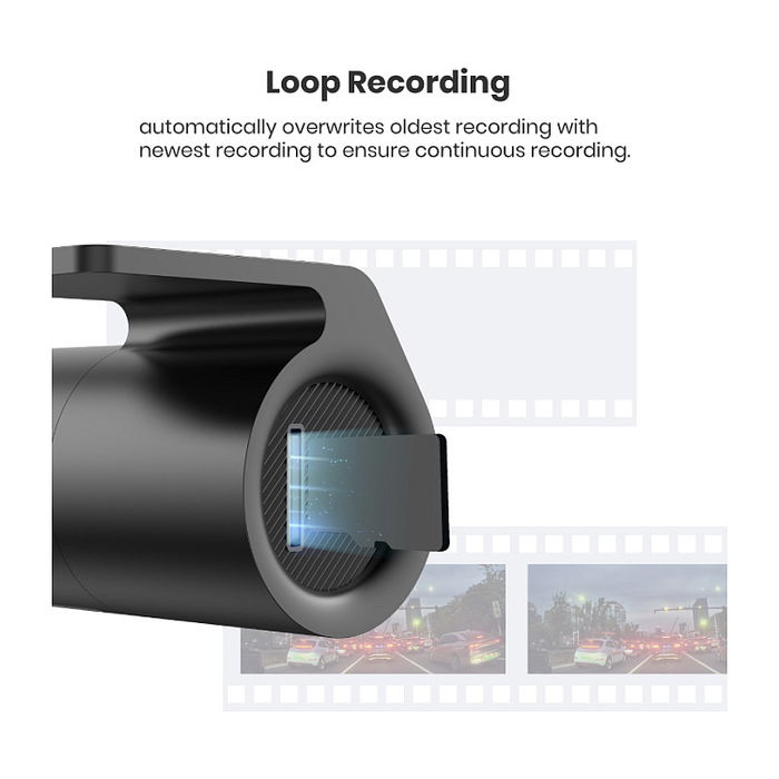 Imou T800 DVR Grabador de Coche 4K Ultra HD 3840x2160, CMOS 1/2.9", Visión 136°, Sensor G, H.265, WiFi, USB-C - Negro Imou T800 DVR Grabador de Coche 4K Ultra HD 3840x2160, CMOS 1/2.9", Visión 136°, Sensor G, H.265, WiFi, USB-C - Negro