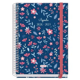 Dohe Agenda Escolar A5 Espiral Curso 2026-2027 Cubierta Cartón Forrado Diseño Lovely