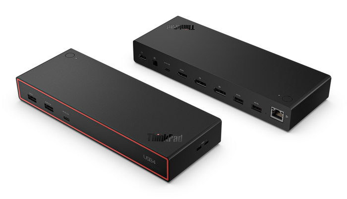 Lenovo thinkpad usb4 dock 5000 alÁmbrico thunderbolt 4 negro