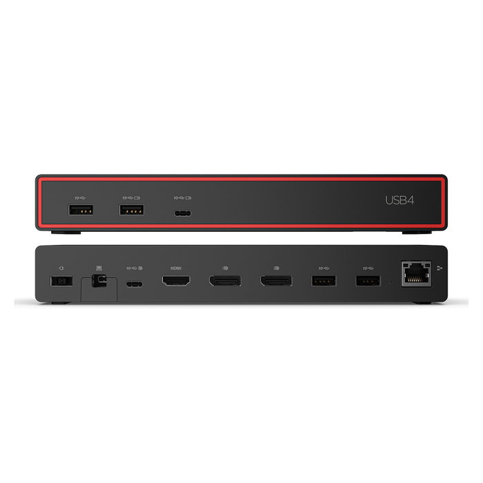 Lenovo ThinkPad USB4 Dock 5000 Thunderbolt 4 Negro Eclipse Black Lenovo ThinkPad USB4 Dock 5000 Thunderbolt 4 Negro Eclipse Black