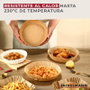 FACKELMANN Bandeja de papel para airfryer redondo - 50uds