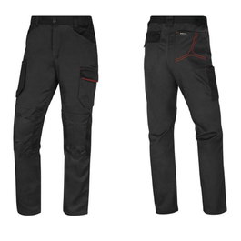 Delta Plus Pantalon M2Pa3Str Gris/Negro/Rojo Ropa Bicolor Gris Rojo Talla L