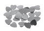 Innspiro Lentejuelas Corazones Plateadas 18mm