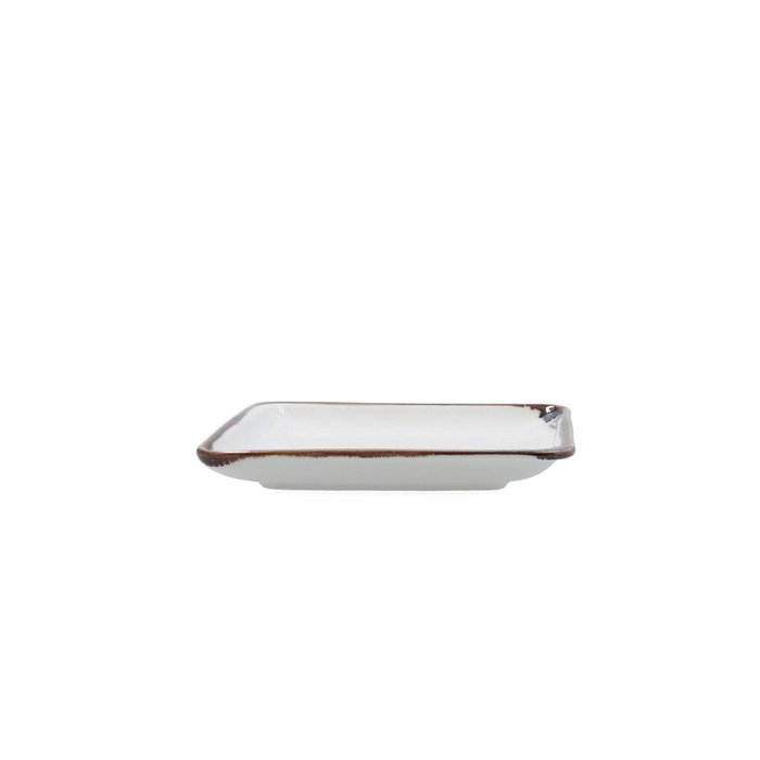 Bandeja Cuadrada Porcelana Orion Hydrozero Bidasoa 15x15 cm (6 Unidades)