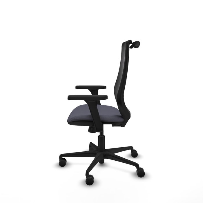 PIQUERAS Y CRESPO Silla de oficina Mardos con mecanismo Sincro, Gris oscuro y Negro PIQUERAS Y CRESPO Silla de oficina Mardos con mecanismo Sincro, Gris oscuro y Negro