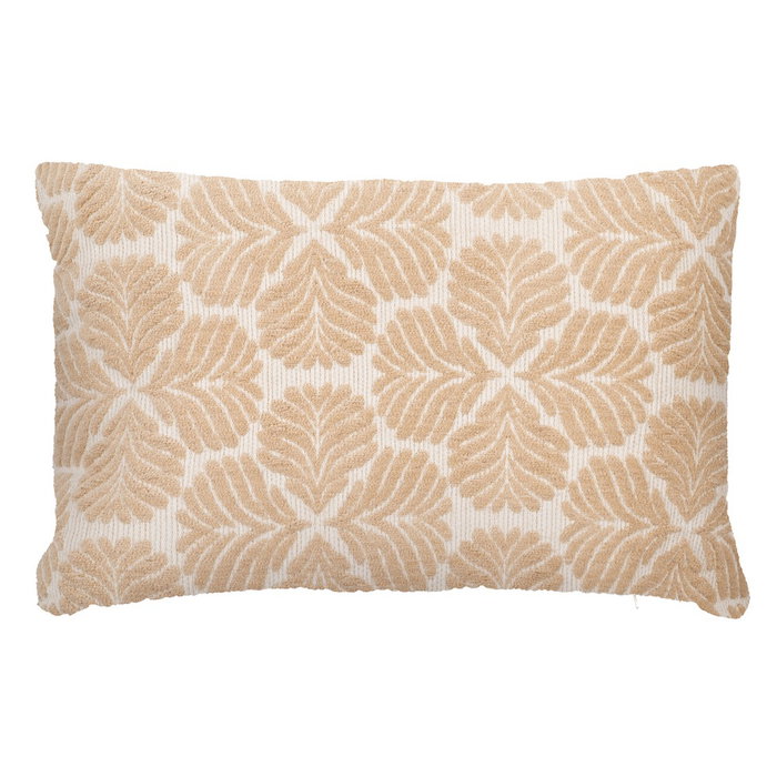 Cojín Blanco/Beige Algodón Decoración 40 X 60 cm (Set de 2) Cojín Blanco/Beige Algodón Decoración 40 X 60 cm (Set de 2)