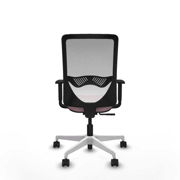 PIQUERAS Y CRESPO Silla de oficina Zulema Rosa y Blanca PIQUERAS Y CRESPO Silla de oficina Zulema Rosa y Blanca