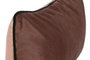 DKD Home Decor Cojín Rosa Palo Terciopelo Estilo Chic 15 x 50 x 30 cm