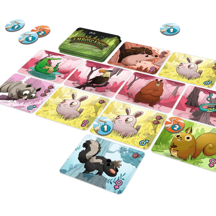 Rocket Lemon Games Emboscados Juego de Mesa Estratégico PEGI 10 3-5 Jugadores Español