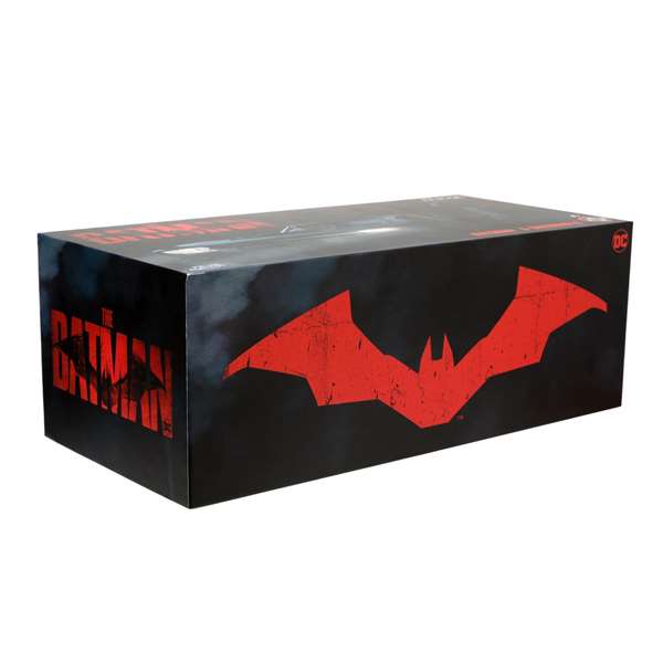 Coche metal batmóvil 2022 comic con figura de metal de batman escala 1:24