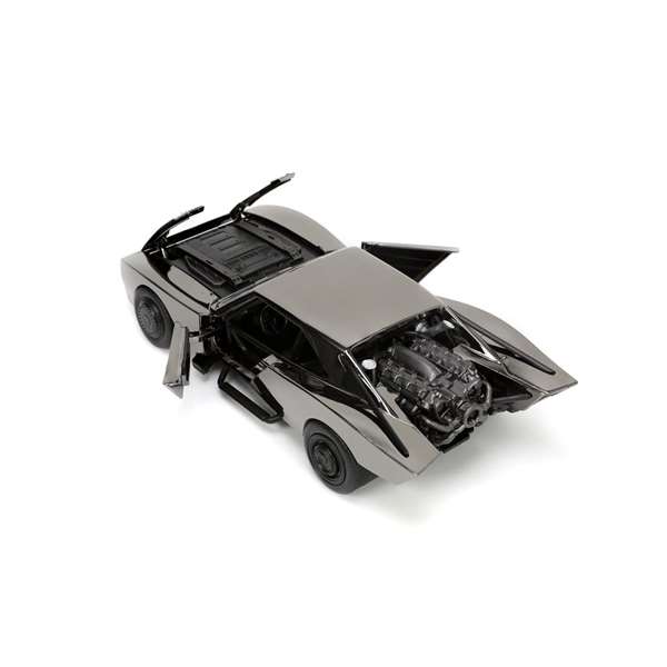 Coche metal batmóvil 2022 comic con figura de metal de batman escala 1:24