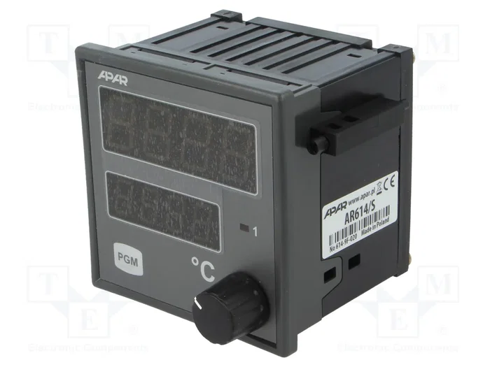 APAR Regulador de Temperatura AR614/S con Salida SSR APAR Regulador de Temperatura AR614/S con Salida SSR