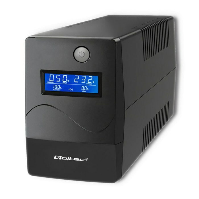 Qoltec Monolith 53977 450VA 240W con LCD, USB y RJ45