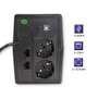 Qoltec Monolith 53977 450VA 240W con LCD, USB y RJ45