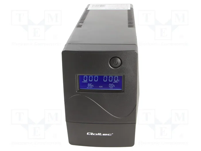 Qoltec Monolith 53977 450VA 240W con LCD, USB y RJ45