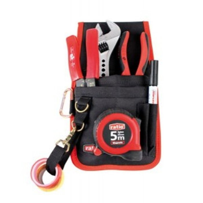 RATIO Porta-Herramientas Multibolsillos (5) - Bolsa de trabajo organizador
