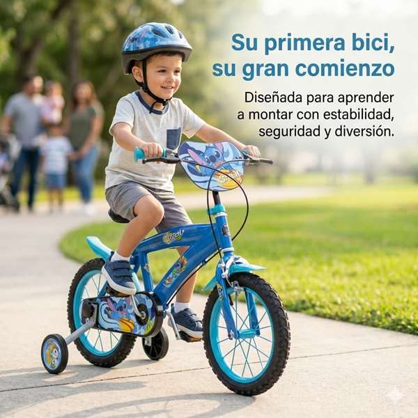 Toimsa Bicicleta Stitch 12 Pulgadas Azul