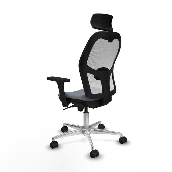PIQUERAS Y CRESPO Silla de oficina Jorquera Gris y Blanco