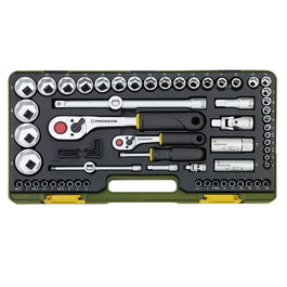 PROXXON Estuche Industrial de 65 Piezas 1/2 - 1/4 Nº 2223286