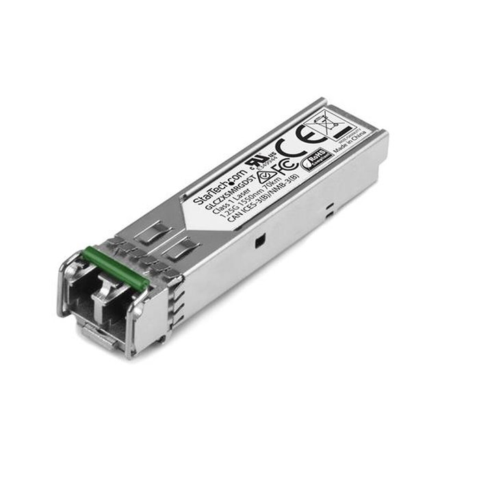 StarTech.com Módulo Transceptor SFP Compatible con Cisco GLC-ZX-SM-RGD 1000BASE-ZX Monomodo 1GbE StarTech.com Módulo Transceptor SFP Compatible con Cisco GLC-ZX-SM-RGD 1000BASE-ZX Monomodo 1GbE