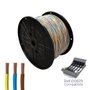 Sediles Cable H07Z1-K 3x1.50 mm² 3 Colores Trenzado Libre de Halógenos Bobina Grande 300m