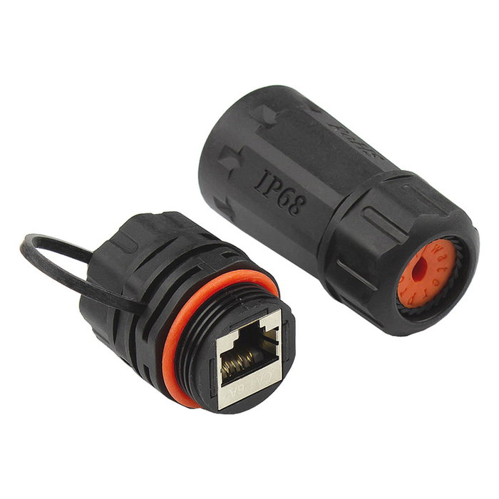 GoodConnections Acoplador de cable de parcheo Alcasa ODC-06 Outdoor IP68 Cat.6A Negro GoodConnections Acoplador de cable de parcheo Alcasa ODC-06 Outdoor IP68 Cat.6A Negro