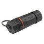 GoodConnections Acoplador de cable de parcheo Alcasa ODC-06 Outdoor IP68 Cat.6A Negro