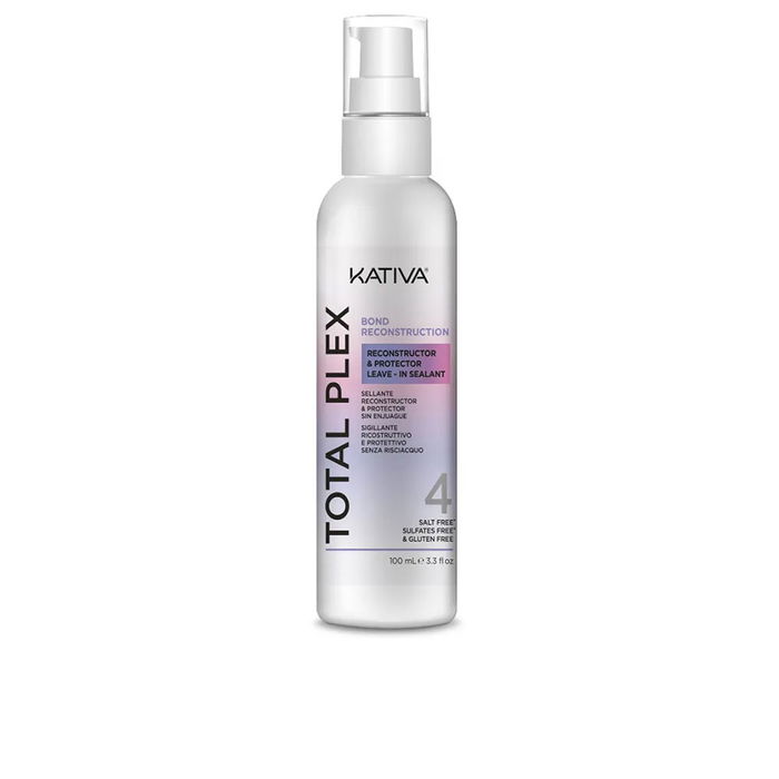 Kativa Total Plex Sellante Reconstructor Cabello Fuerte y Reparado Antiencrespamiento Brillo 100 ml Kativa Total Plex Sellante Reconstructor Cabello Fuerte y Reparado Antiencrespamiento Brillo 100 ml