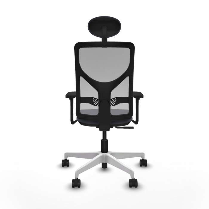 PIQUERAS Y CRESPO Silla de oficina Motilla con mecanismo Sincro, Gris