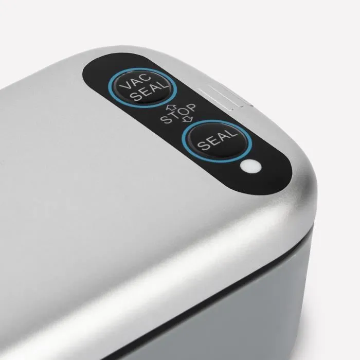 Hkoenig Envasadora al Vacío SSV32 para Alimentos, Conservación de Alimentos, Gris