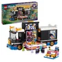 LEGO 42619 Friends Pop Star Tourbus, Juguete musical con 4 minimuñecos, Regalo para niños a partir de 8 años