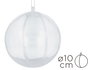 Innspiro Pack de 12 bolas de plástico transparente de 10 cm