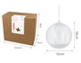 Innspiro Pack de 12 bolas de plástico transparente de 10 cm