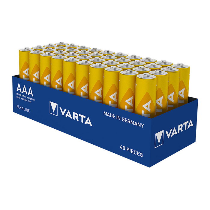 VARTA LONGLIFE AAA 40 unidades VARTA LONGLIFE AAA 40 unidades