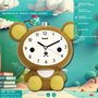 SAMI Despertador Infantil con Melodías - Muñeco Oso para Niños - Despertador con Campana, Diseño Divertido para Dormitorio Infantil