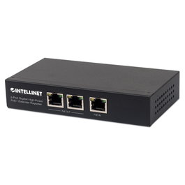 Intellinet 561266 Extender PoE+ Gigabit de 2 puertos