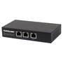 Intellinet 543471 Répéteur Prolongateur PoE+ 2 Ports Gigabit Haute Puissance, Compatible IEEE 802.3at/af, Portée 100m, Boîtier Métal