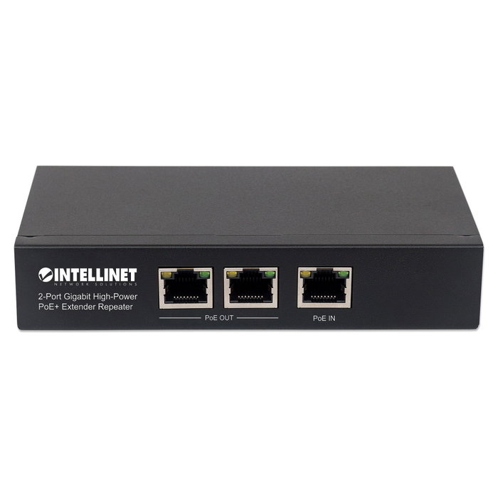 Intellinet 561266 Extender PoE+ Gigabit de 2 puertos Intellinet 561266 Extender PoE+ Gigabit de 2 puertos