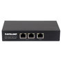 Intellinet 543471 Répéteur Prolongateur PoE+ 2 Ports Gigabit Haute Puissance, Compatible IEEE 802.3at/af, Portée 100m, Boîtier Métal